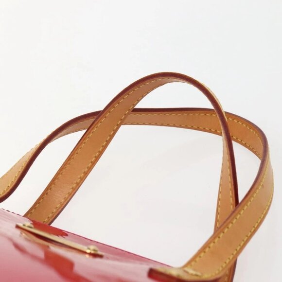 LOUIS VUITTON Monogram Vernis Bellevue PM Hand Bag Rose Pop M93669 Auth 143327 - Picture 9 of 16